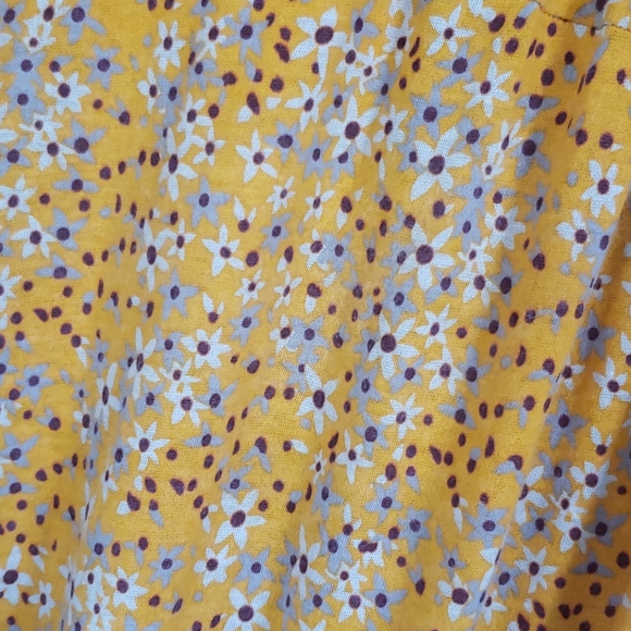 See by Chloe floral yellow tunic dress long sleeve and elastic collar an… - Picture 2 of 10